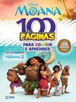 Livro - 100 Páginas para Colorir Disney - Moana 2 - Autor: Bicho Esperto - Capa Mole