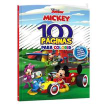 Livro 100 Páginas para Colorir e Aprender Disney: Mickey Livro 100 Páginas para Colorir e Aprender Disney: Mickey