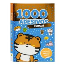 Livro - 1000 Adesivos Incríveis: Animais