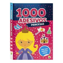 Livro - 1000 Adesivos Incríveis: Princesas