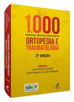 Livro - 1000 perguntas e respostas comentadas em ortopedia e traumatologia