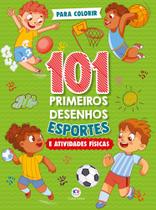Livro - 101 primeiros desenhos - Esportes e atividades físicas