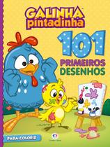 Livro - 101 primeiros desenhos - Galinha Pintadinha