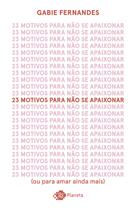 Livro - 23 motivos para não se apaixonar