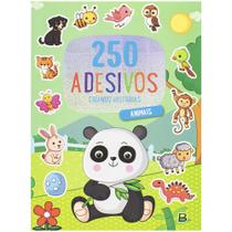 Livro - 250 Adesivos - Criando Histórias: Animais