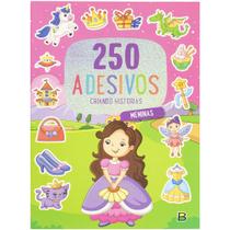 Livro - 250 Adesivos - Criando Histórias: Meninas