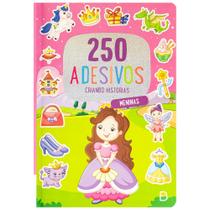 Livro - 250 Adesivos - Criando Histórias: Meninas