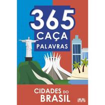 Livro 365 Caça-palavras - Cidades do Brasil Ciranda Cultural - Igreja Cristã Amigo Evangélico