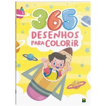 Livro - 365 Desenhos para colorir (Amarelo)
