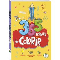Livro - 365 Desenhos para colorir (Amarelo)