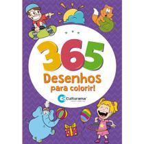 Livro - 365 Desenhos Para Colorir