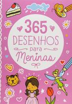 Livro 365 Desenhos Para Meninas - 365 Páginas - 15,5 X 21 Cm - Pè Da Letras