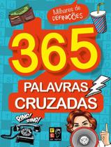 Livro - 365 Palavras Cruzadas - Azul Claro - PE DA LETRA