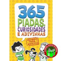 Livro 365 Piadas, Curiosidades e Adivinhas Volume 1 Pé da Letra Crianças Filhos Infantil Desenho História Brincar Pintar Livro 365 Piadas, Curiosidades e Adivinhas Volume 1 Pé da Letra Crianças Filhos Infantil Desenho História Brincar Pintar