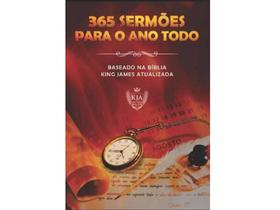 Livro 365 Sermões para o ano todo/ King James Atualizada/ Capa Dura