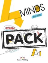 Livro - 4 Minds A1 Workbook & Grammar Book StudentS With Digibook App - International - EXPRESS PUBLISHING