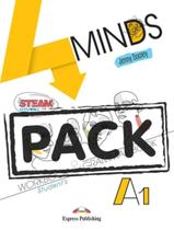 Livro - 4 Minds A1 Workbook & Grammar Book StudentS With Digibook App - International