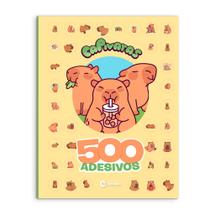 Livro - 500 Adesivos Capivaras