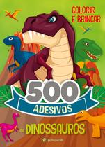 Livro - 500 Adesivos: Dinossauros