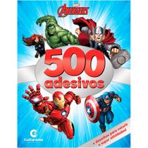 Livro - 500 Adesivos Marvel Vingadores