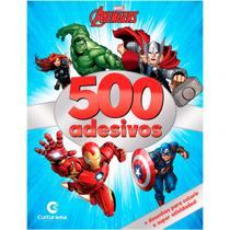 Livro - 500 Adesivos Marvel Vingadores