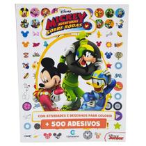 Livro 500 Adesivos Mickey e Atividades de Colorir Culturama