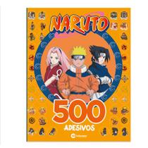Livro - 500 Adesivos Naruto