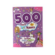 Livro - 500 Adesivos para meninas - Roxa Livro - 500 Adesivos para meninas - Roxa