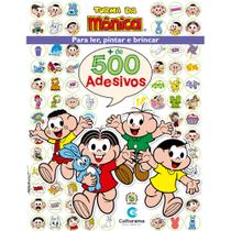 Livro - 500 Adesivos Turma da Mônica