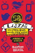 Livro - 58 listas (33 úteis & 25 nem tão úteis assim)