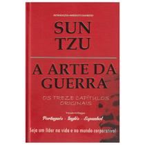 Livro A Arte da Guerra - Os Treze Capitulos Originais Versão Trilingue Português Inglês e Espanhol, Capa Dura