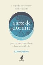 Livro - A arte de dormir