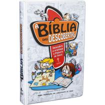 Livro - A Bíblia das Descobertas - Capa ilustrada azul