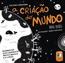 Livro A Criação do Mundo Para Bebês Alto Contraste Estímulo Visual Livro A Criação do Mundo Para Bebês Alto Contraste Estímulo Visual