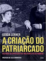 Livro A Criação do Patriarcado Gerda Lerner