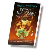 Livro A fúria da deusa tríplice Vol. 07 Série Percy Jackson e os olimpianos, Intrínseca, 2024