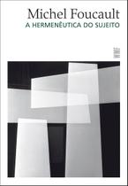 Livro - A hermenêutica do sujeito