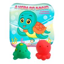 Livro - A hora do banho: A tartaruga e seus amigos Livro - A hora do banho: A tartaruga e seus amigos