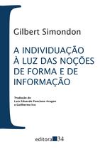 Livro - A individuação à luz das noções de forma e de informação