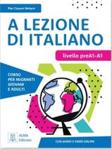 Livro - A Lezione Di Italiano Livello Prea1-A1 - Libro + Audio E Video Online