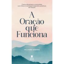 Livro A Oração que Funciona Anônimo Capa Nova