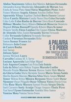 Livro - A palavra e o poder