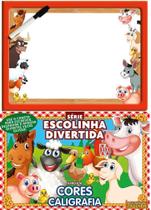 Livro - A Turminha da Fazenda Série Escolinha Divertida - Aprenda Cores Caligrafia Livro - A Turminha da Fazenda Série Escolinha Divertida - Aprenda Cores Caligrafia