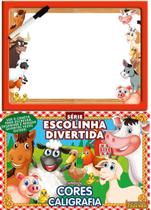 Livro - A Turminha da Fazenda Série Escolinha Divertida - Aprenda Cores Caligrafia Livro - A Turminha da Fazenda Série Escolinha Divertida - Aprenda Cores Caligrafia