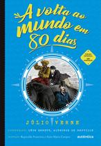 Livro - A volta ao mundo em 80 dias - (Texto integral - Clássicos Autêntica)