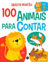 Livro - Abas de montão - 100 animais para contar