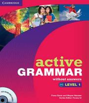 Livro - Active Grammar 1 Without Answers With Cd Rom - Cup - Cambridge University