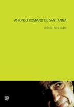 Livro - Affonso Romano de Sant'anna crônicas para jovens