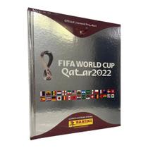 Livro - Álbum Capa Dura Prata Copa Do Mundo Qatar 2022