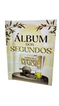 Livro Álbum dos Segundos IURD Madeira 30x40 cm com 120 folhas